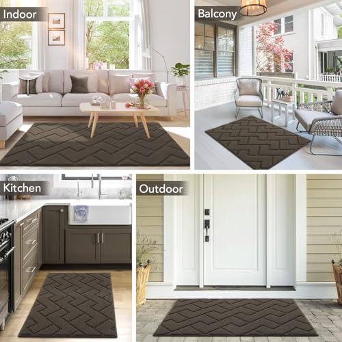 image for hicorfe Front Door Mat Outside Entrance,20