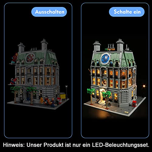 Led Light Kit for Lego Sanctum Sanctorum Led Lighting Set for Lego 76218 Marvel Sanctum Sanctorum, Not Include Models - Image 2