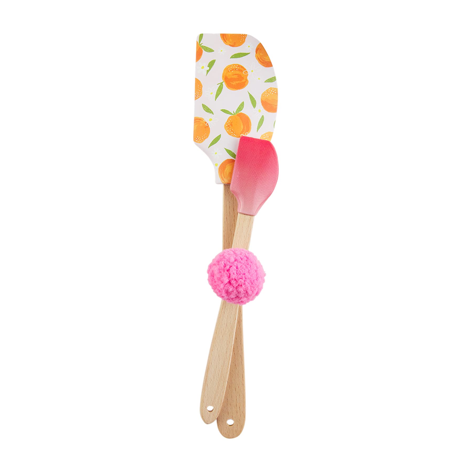 Spatule rose à motif pour réussir vos pâtisseries en famille le dimanche