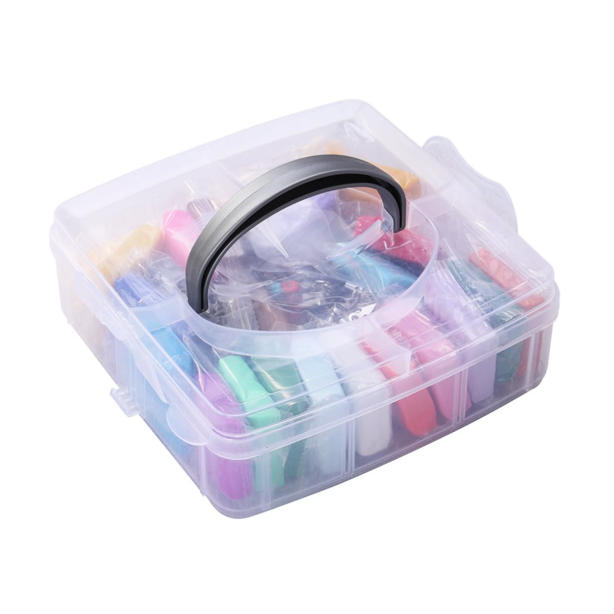 Kit Argilla Polimerica 24 Colori per Bambini Accessori | Pvc Morbido, Creativo ed Educativo, Set Completo per Attività Manuali, Blocchi da Modellare