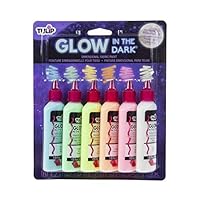 I Love To Create Tulip Dimensional Fabric Paints 1.25oz 6/Pkg-Glow