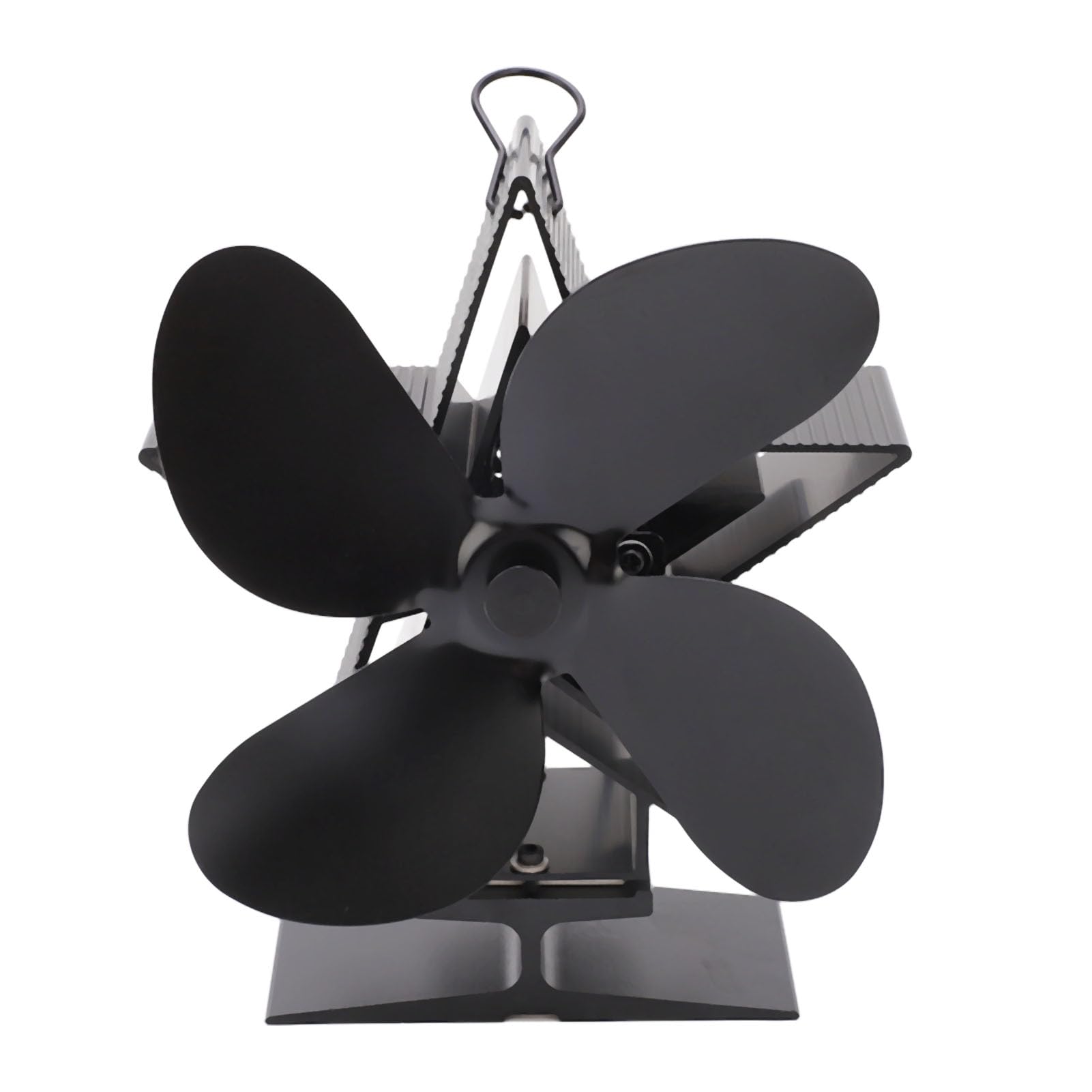 ViaGasaFamido Ventilatore Termico per Stufa a Legna, 4 Pale,
