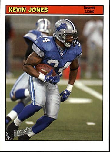 2005 Bazooka #34 Kevin Jones NFL Football Trading Card
