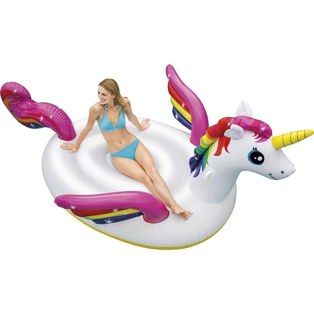 Unicornio hinchable tamaño mediano INTEX · Intex · El Corte Inglés