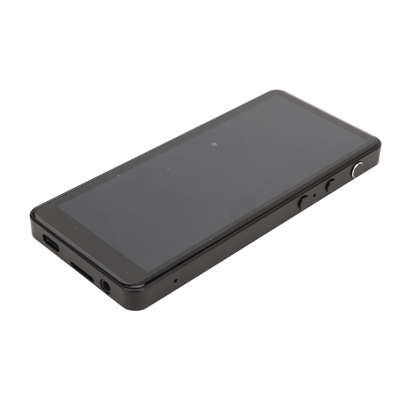 Focket Reproductor MP3, Pantalla IPS HD de 5.0 Pulgadas Reproductor MP4 WiFi Bluetooth, de Música Portátil con Batería de 2050 MAh para Viajes Deportes Estudiantes Ancianos (Black)