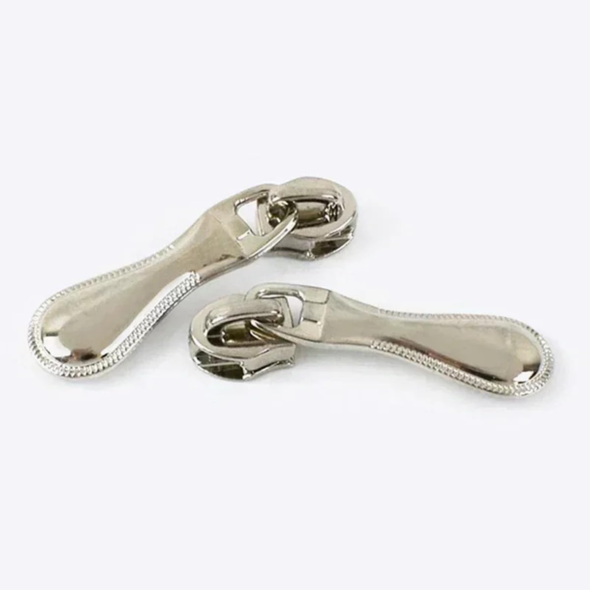 Lot de 10 à 50 curseurs de Fermeture éclair métalliques n° 3, languettes de Rechange pour vêtements, Sacs à Dos, Bagages, Vestes, Sacs à Main
