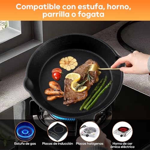 La mejor selección de Sartenes para saltear disponible en línea para comprar. 12 Sartenes para saltear marca SYMENGO (3)