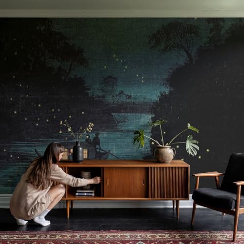 Papel pintado autoadhesivo 152x104 cm Luces de la tarde Tulup para pared de dormitorio 4