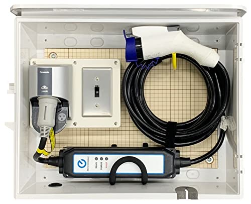 Amazon | EV・PHEV用 充電ケーブル収納ボックス コンセント