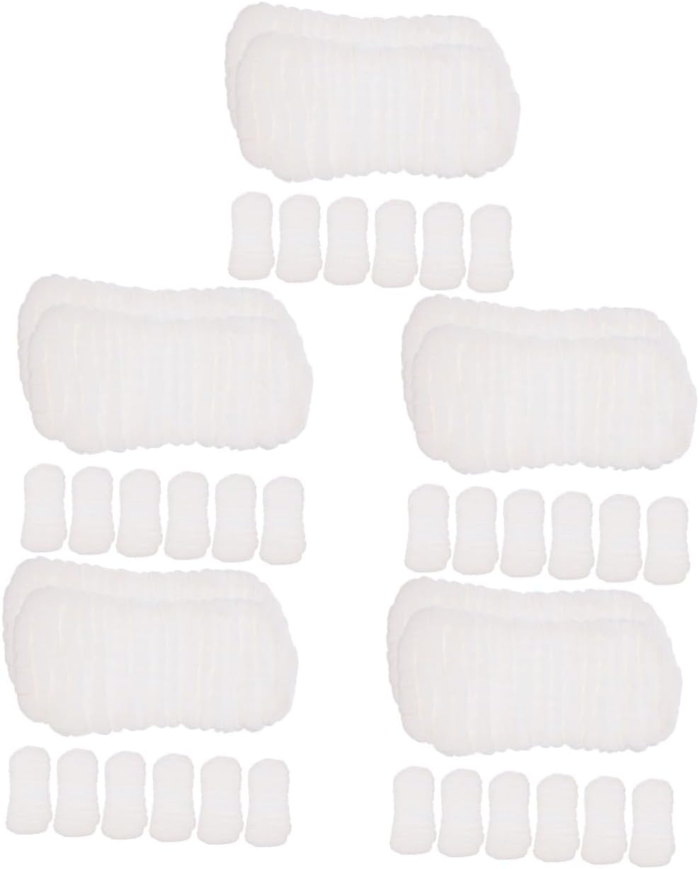 Kisangel 5sets Newborn Diapers Liners Reusable Diaper Cotton Cloth Inserts 8pcs*5