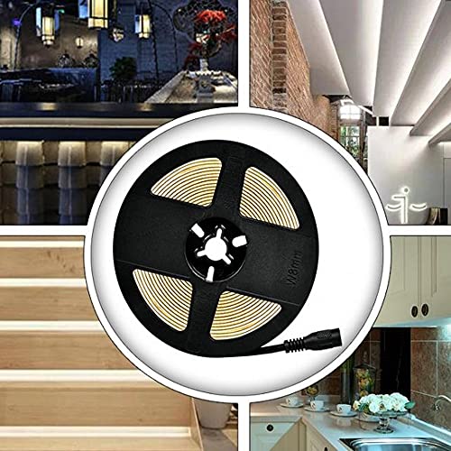 Cinta LED Kumax Cob 5m 480 leds/m Blanco frío 12V miniatura 5