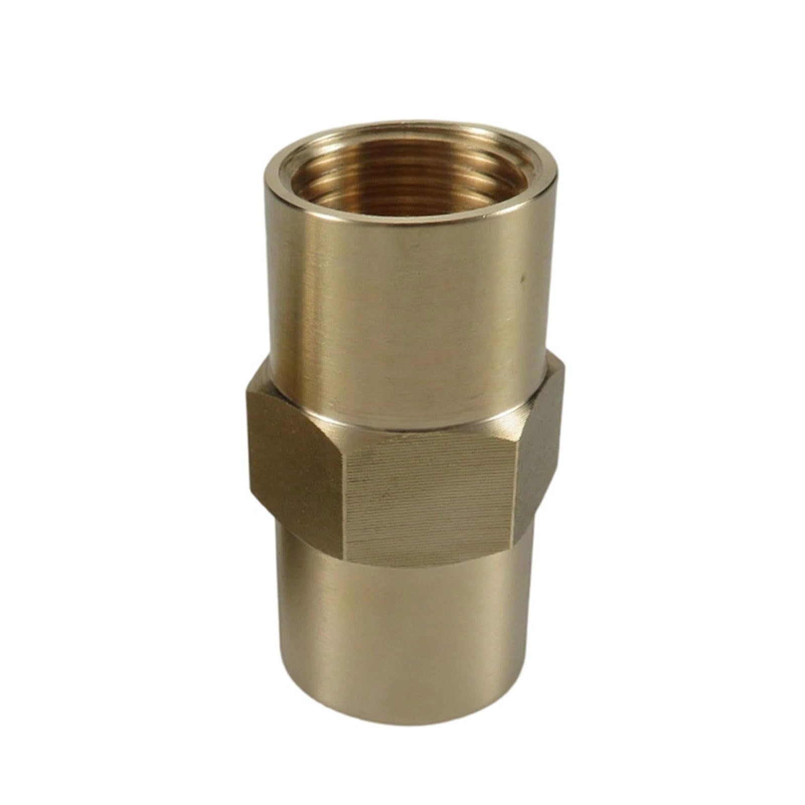 Msioytog Women's 1Pc Leakproof Brass Arced Hose Coupler Thread Connectors For Industrial Lines And Welders 5 / 8Inch To Right Hand Thread Coupling