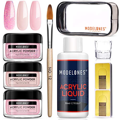 Modelones Pink Acrylic Powder