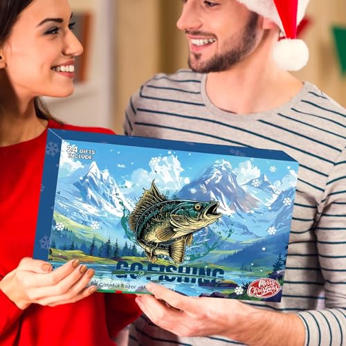 Calendrier de compte à rebours pour 2025 – Compte à rebours de 24 jours pour Noël, kit de casting assortis | Porte-canne festif avec pince à lèvres Live – vue 3