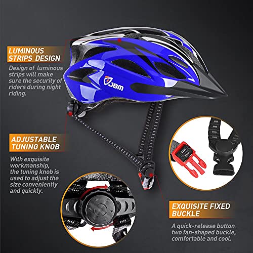 JBM Adult Cycling Bike Helmet Specialized for Men Women Safety Protection CPSC Certified Adjustable Lightweight Helmet… - Image 5