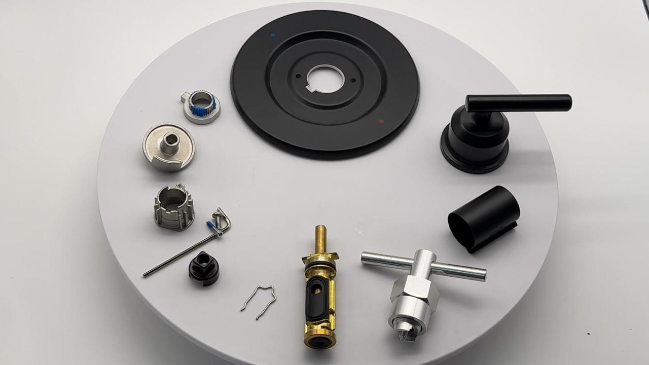 Kit de Recambio para Ducha Compatible con Grifos Moen T2901, incluye Adaptador y Herramienta de Extracción, Acabado Cromo miniatura 7
