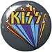 Kiss - Retro Starburst Logo - 1.25" Round Button