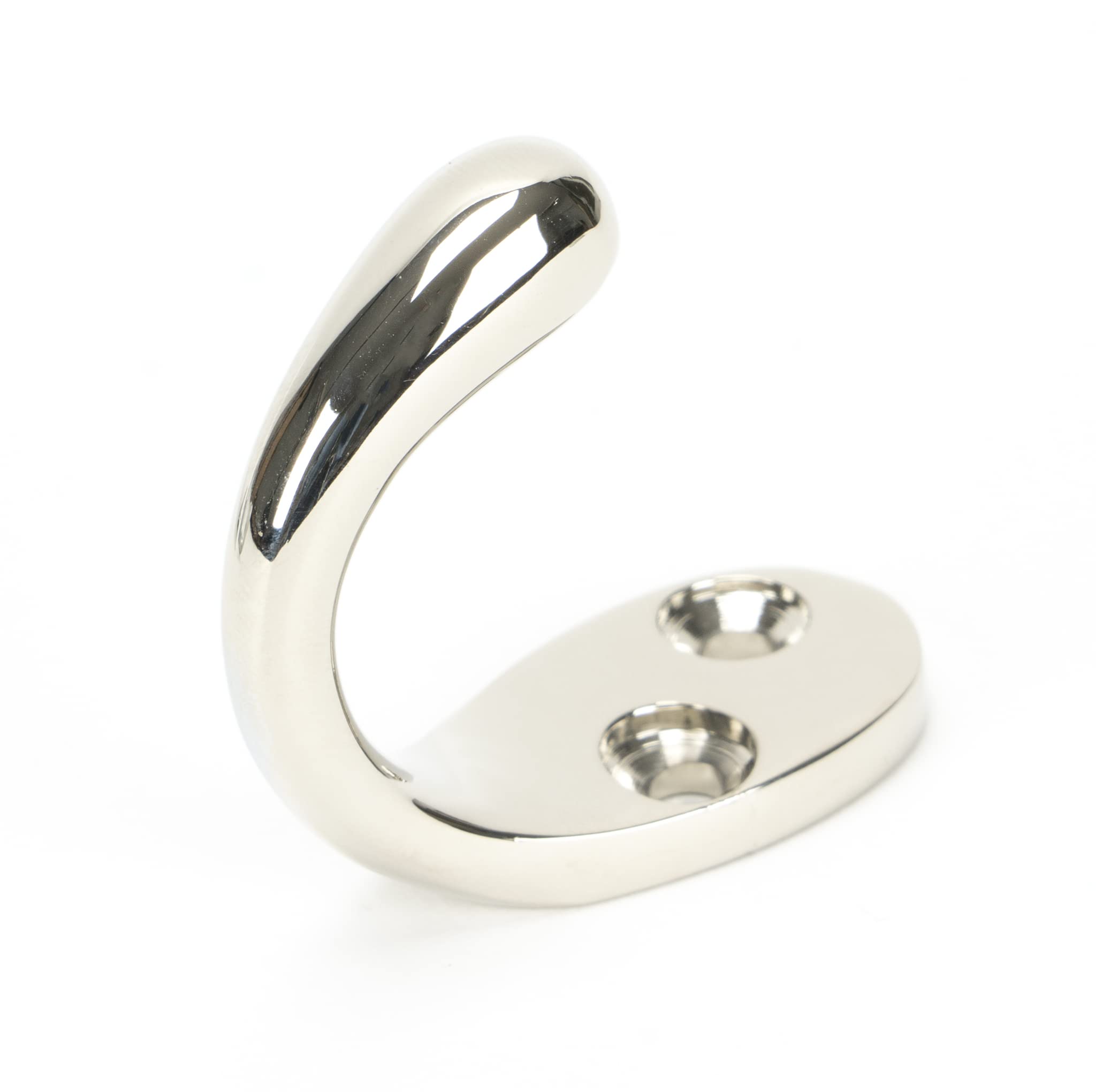 Celtic Single Coat Hook - Polished Nickel Finish