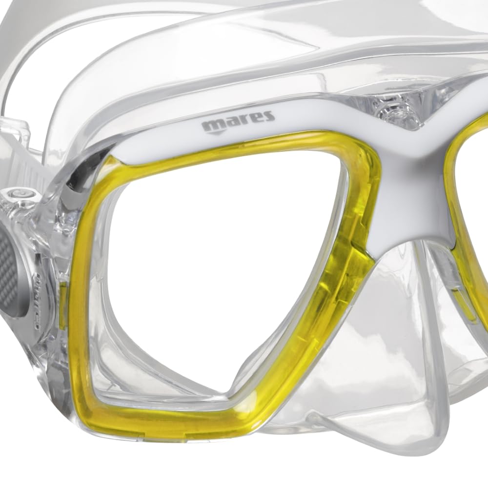Mares Combo Ray – Set de Snorkel Adulto con máscara de Silicona Personalizable y Tubo Semi-seco con Boquilla de Silicona