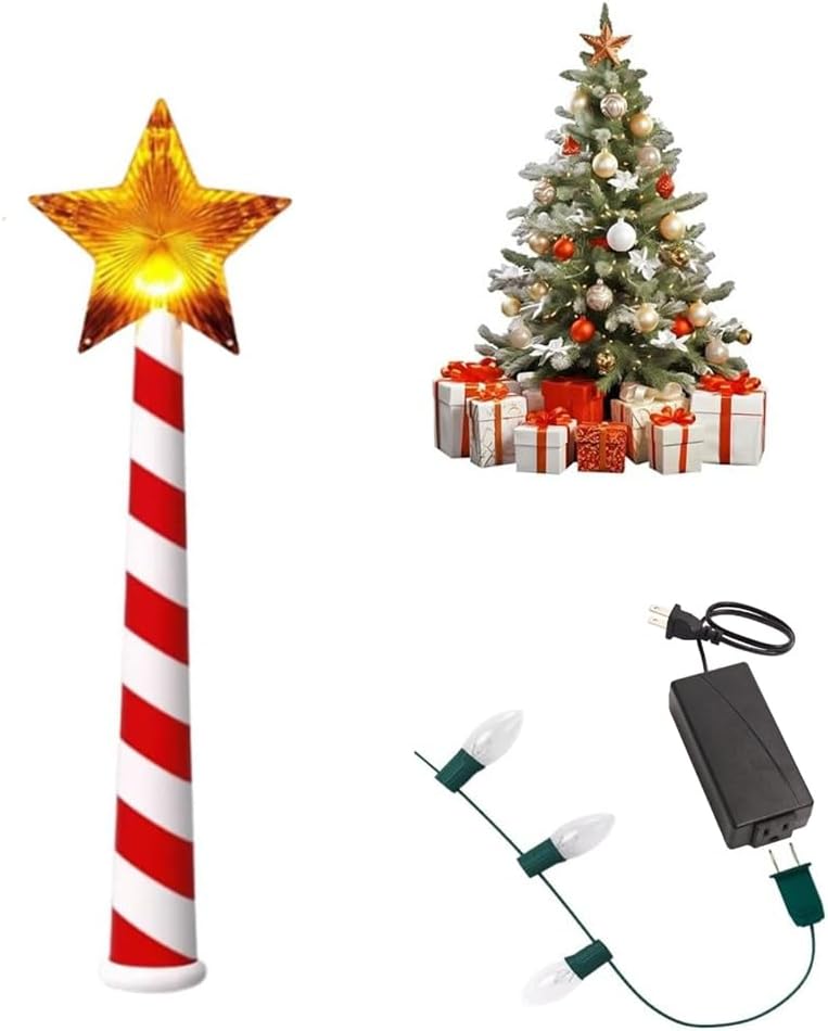 Magics Wand Christmas Light Controller, Musical LED Controller, Party Decor Gifts for Home, WirelessRemote Control Switch Outlet Kit for Christmas Tree Decorations String Light Controllers (1PC)