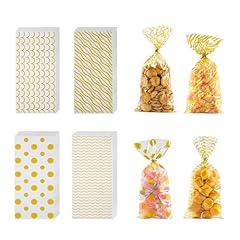 Gold Polka Dot Stripe