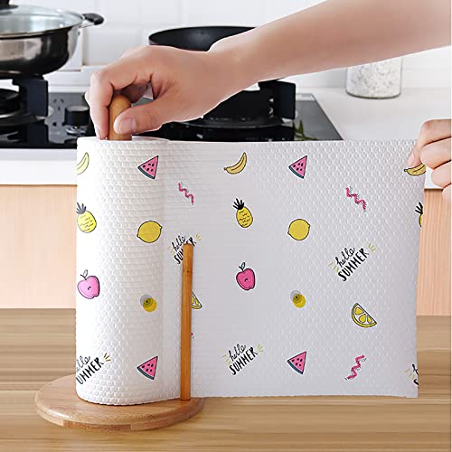 Bamboo Paper Towel Holder Natural Bamboo Wood Countertop Vertical Tissue Holder Rack Kitchen Paper Hanger Rack Countertop Wooden Paper Roll Holder For Kitchen Bedroom Living Room Home Decoration #TOP6