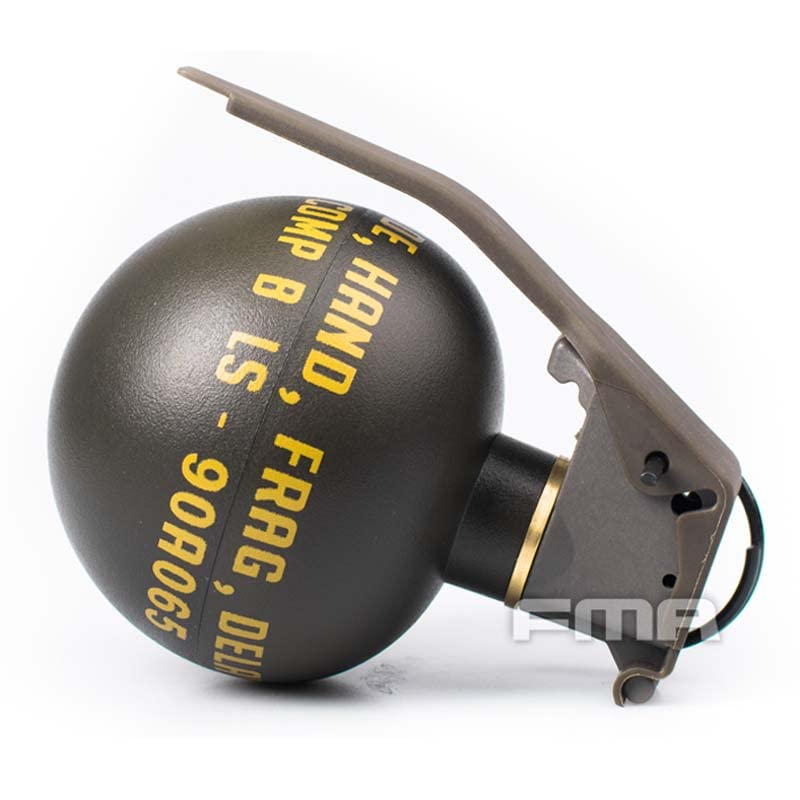 1PCS Plastic Dummy M-67 EG Frag Gren Non-Function Model for Cosplay Tactical Hunting