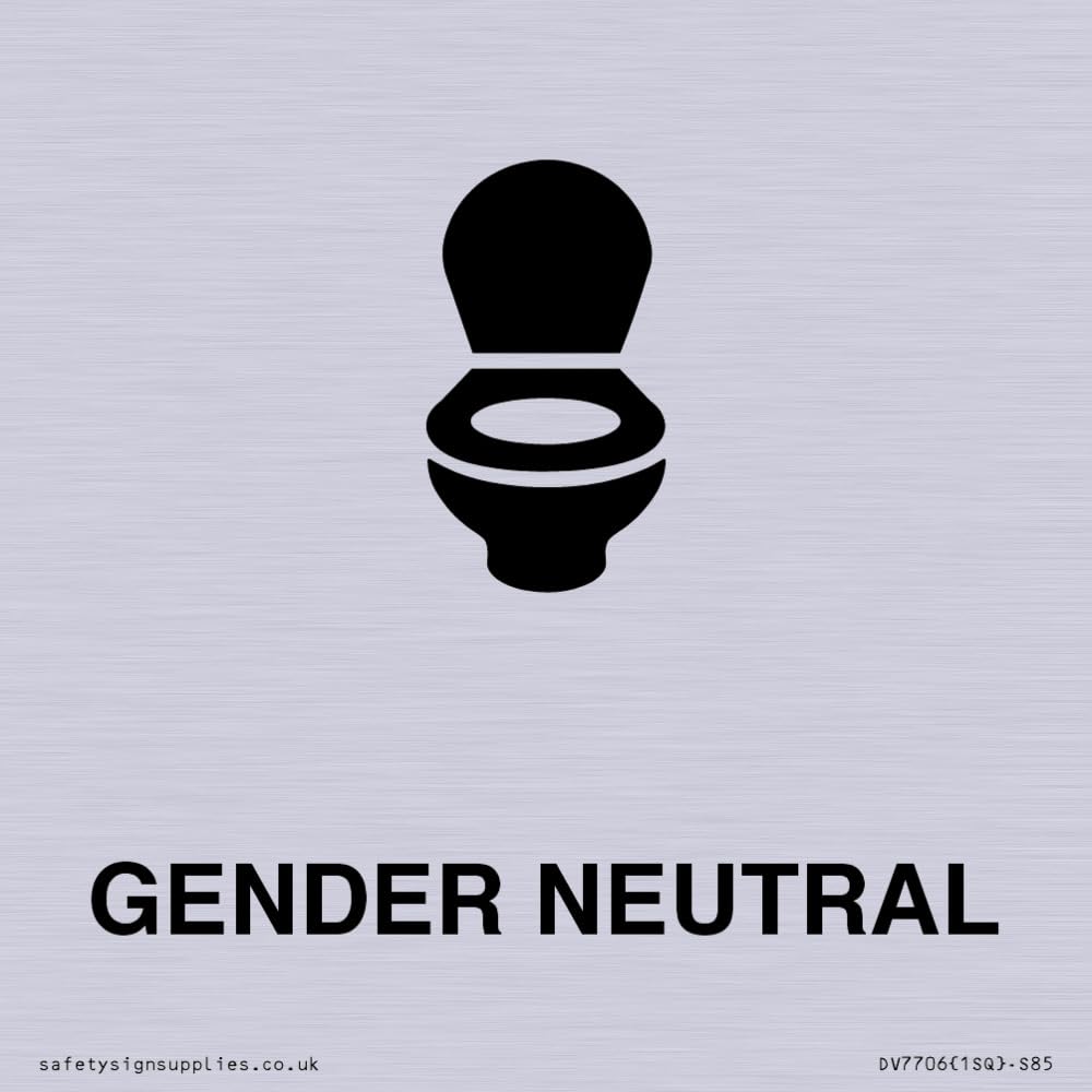 WC Toilet Sign - 85x85mm - S85