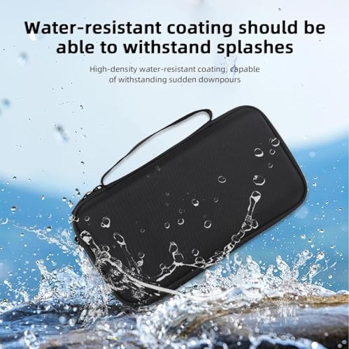 Image of M.G.R.J Portable Travel Carrying Waterproof Storage Bag for DJI Osmo 360 Action Camera (Hard|EVA|Black)