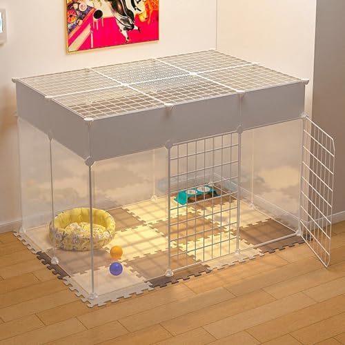 Cage pour lapin intérieur et parc pliable plastique TR pour petit animal domestique