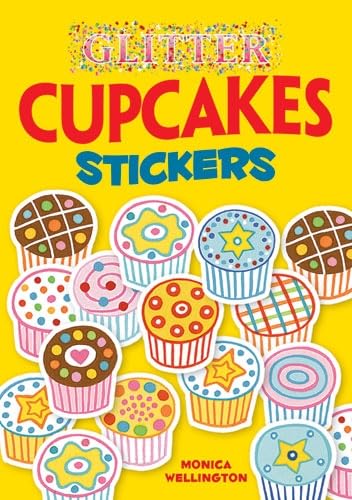 Glitter Cupcakes Stickers (Dover Little Activity Books: Food)