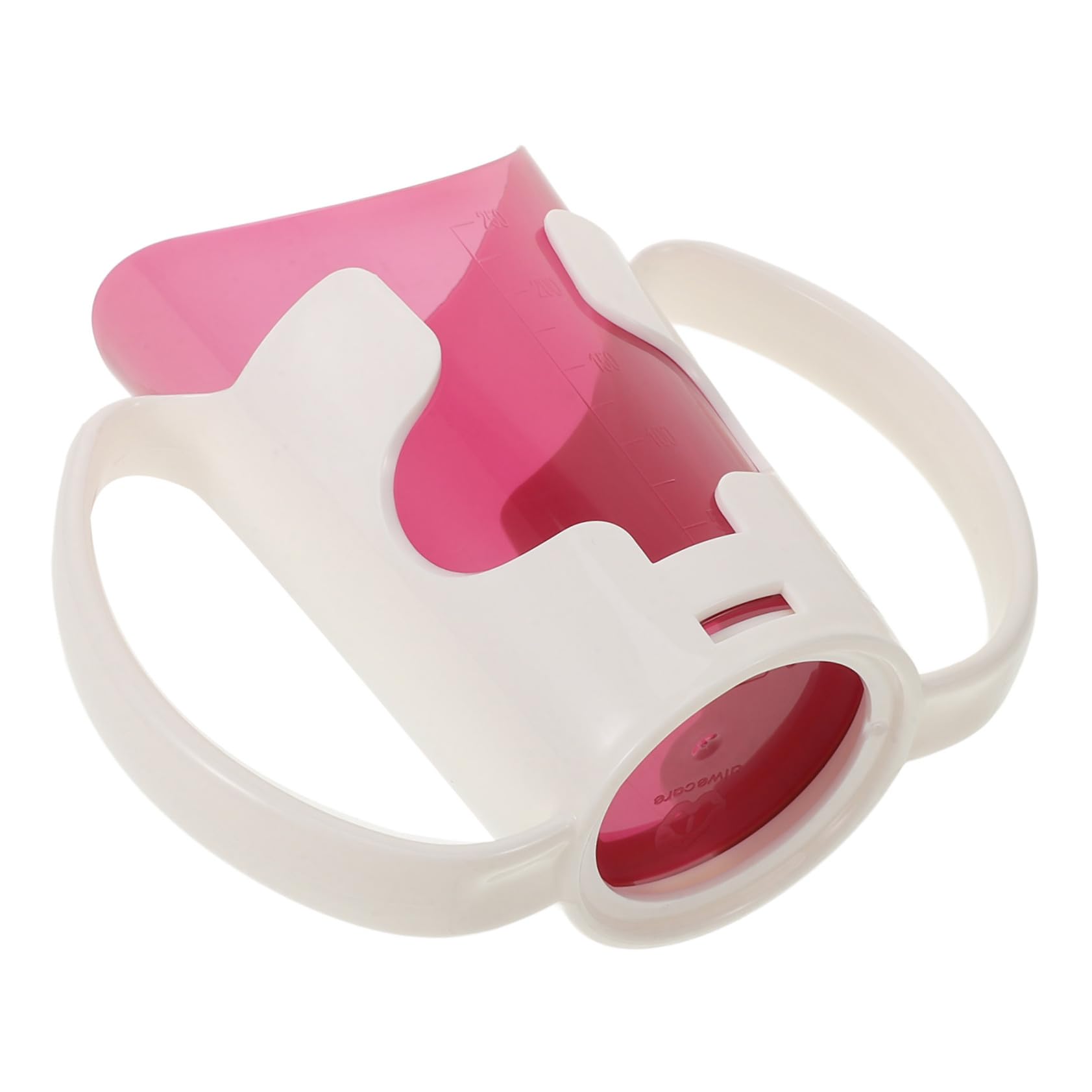 Cabilock 3 Piezas Taza De Cuidado De Ancianos Vasos Fríos con Tapa y Pajita Taza De Maternidad Tazas De Entrenamiento para Adultos Taza De Bebida De Maternidad Tazas De Papilla El Plastico