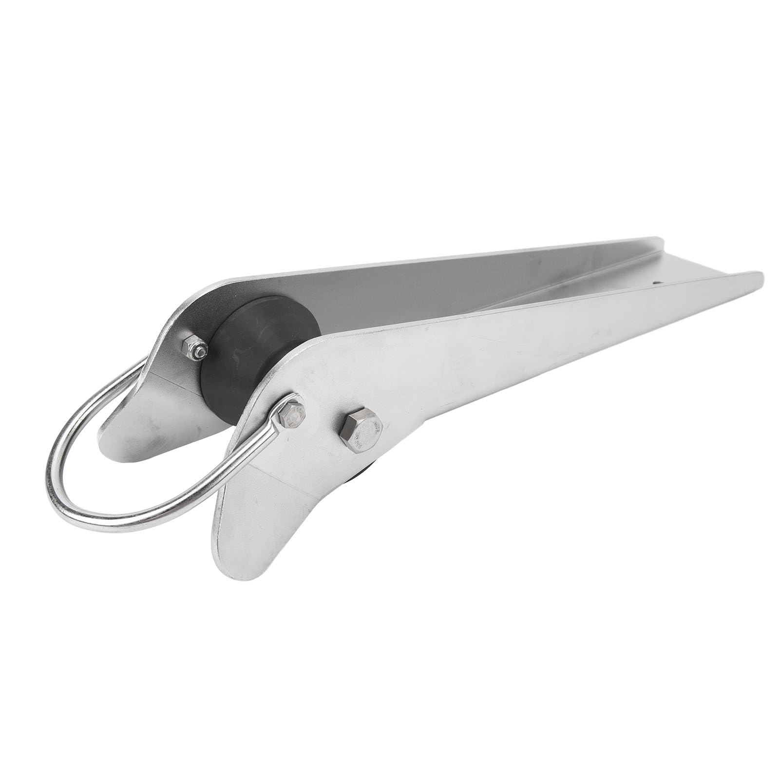 FILFEEL Musone di Prua per Barche 460 Mm – Rullo Marino in Acciaio Inossidabile 316 con Ruote in Nylon per Yacht, Barche da Pesca e Porti Turistici
