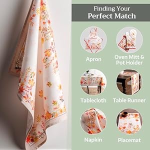 Maison d Hermine Kitchen Towel 100 Cotton Quick Dry Cleaning Dishtowel for Gifts Dining Home Wedding Banquet Buffet Amarante ThanksgivingChristmas Set of 3