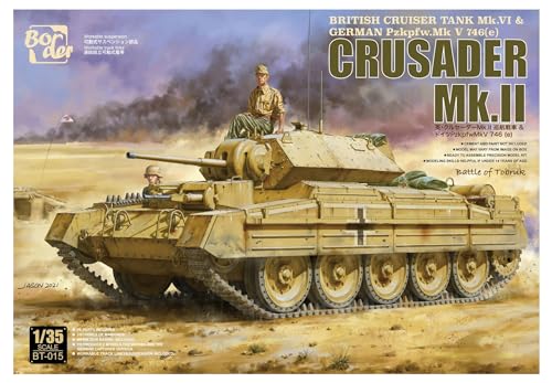 Maquette char 1/35 Border Model BT-015 : assemblez sans défaut le Crusader Mk.II