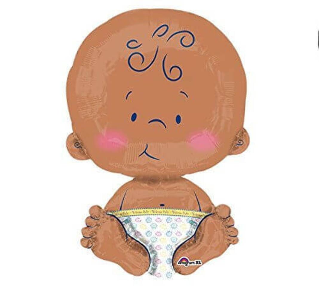 Amscan 3520101 S/Shape: Welcome Baby, Multi