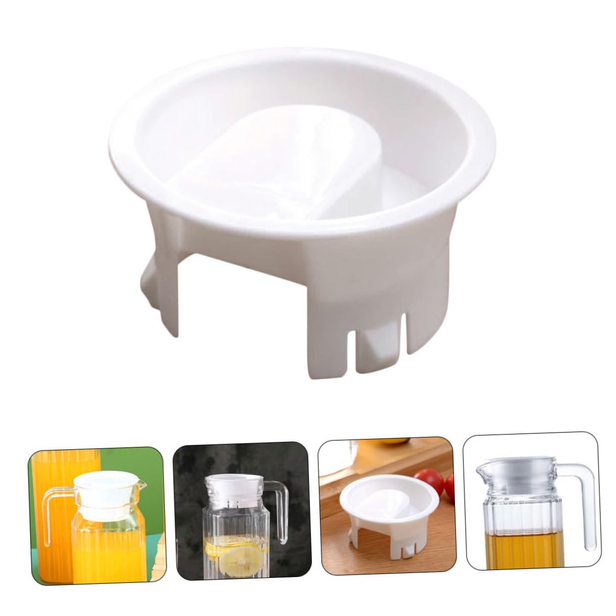 MAGICLULU 25piezas Tapa De Repuesto para Jarra De Agua Cubierta De Diseño Antisalpicaduras Adecuada para Jarras y Botellas De Uso Diario