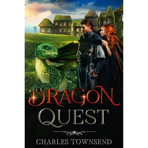 Dragon Quest Audiolibro Por Charles Townsend arte de portada