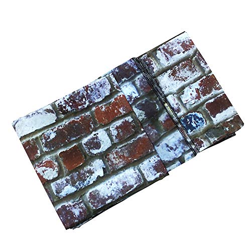 Sevendec Red Brick Tapestry Stone Wall Tapestry Vintage Tapestry Wall Hanging thumb #6