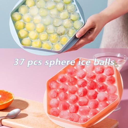 Molde para cubitos de hielo Mini Whiskey Ball redondo miniatura 6