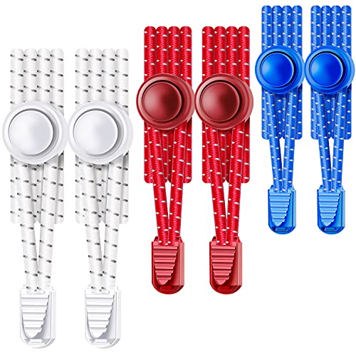 Image of UpUGo Elastic Shoe Laces, No Tie Shoe Laces Tieless for Kids, Adults, Elderly, One Size Fit All