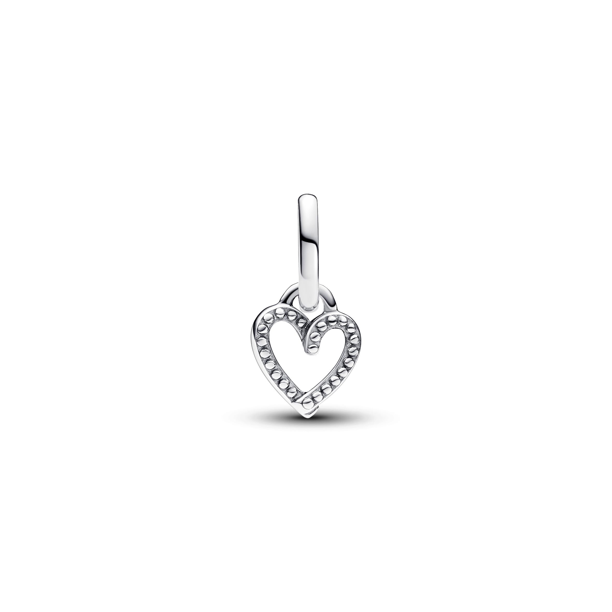 PANDORA ME Mini ciondolo con cuore aperto in argento Sterling