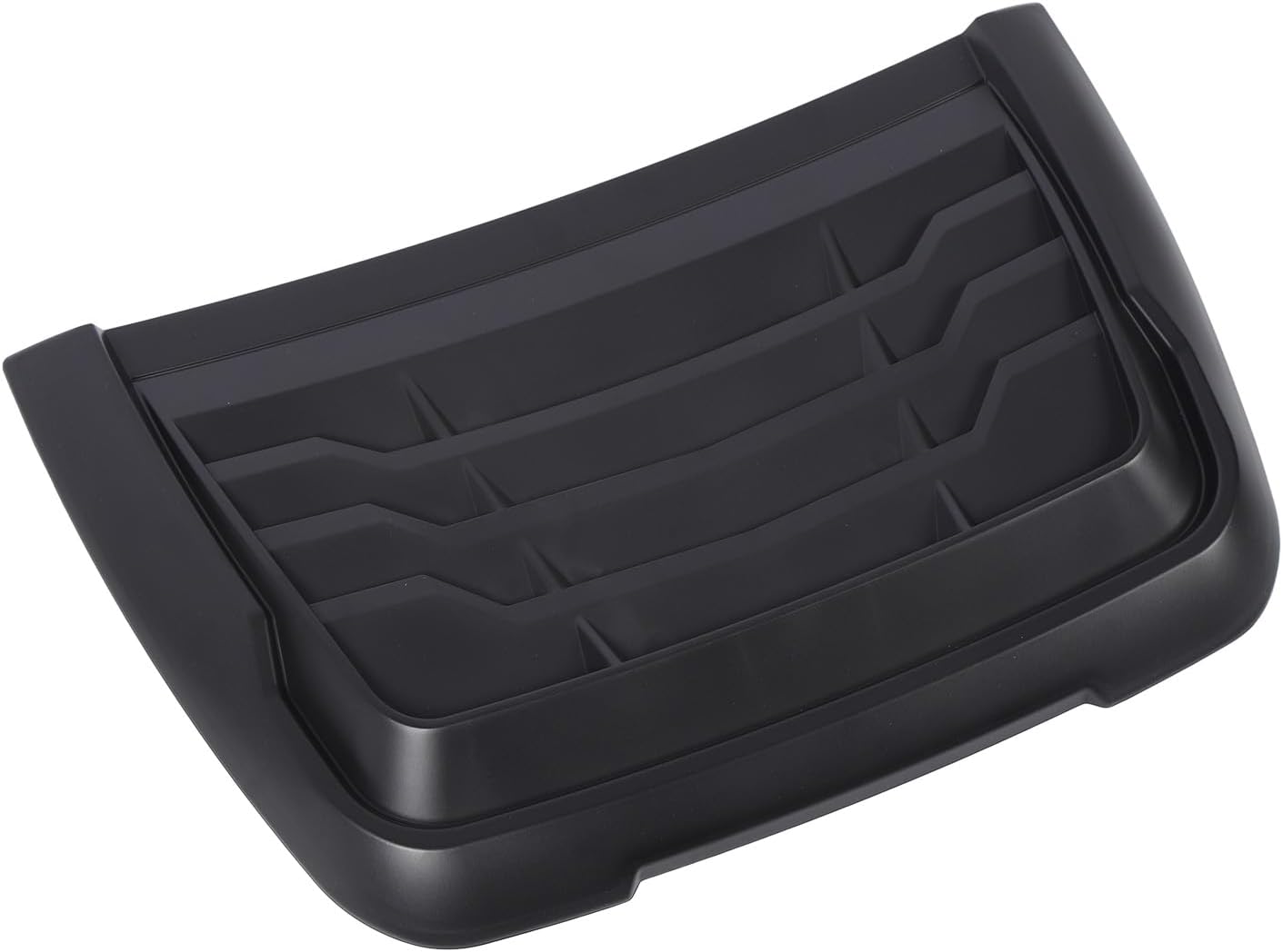 Hood Intake Vent Cover Excellent Heat Dissipation Sporty Look Bonnet Vent Cover for XLT XLS XL 2015 to 2022 Hood Vents (Matte Black)