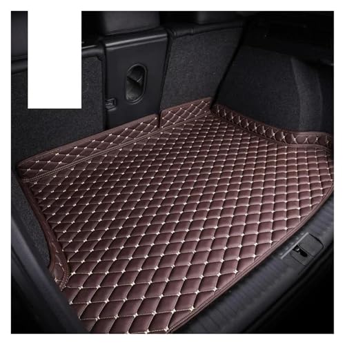 Tapis de coffre pour BMW Série 3 GT de couleur café, finition luxe