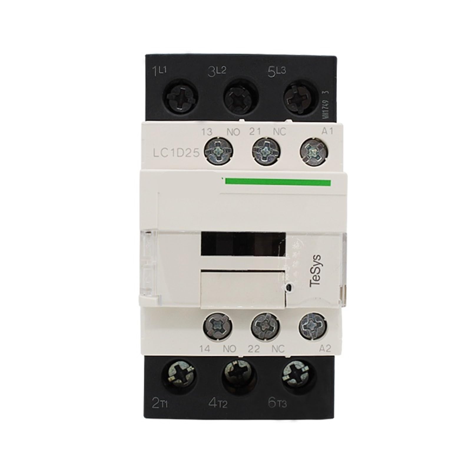 Contactor 220v AC Contactor tripolar 3P 3 fases 3 polos 50/60Hz LC1D25 LC1D32 LC1D38 Voltaje de bobina 24V 110V 220V 380V 1 pieza(LC1D38,24V)