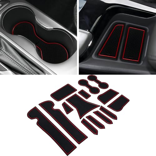 Insertos para portavasos Buick Envista 2024-2026 rojo miniatura 1
