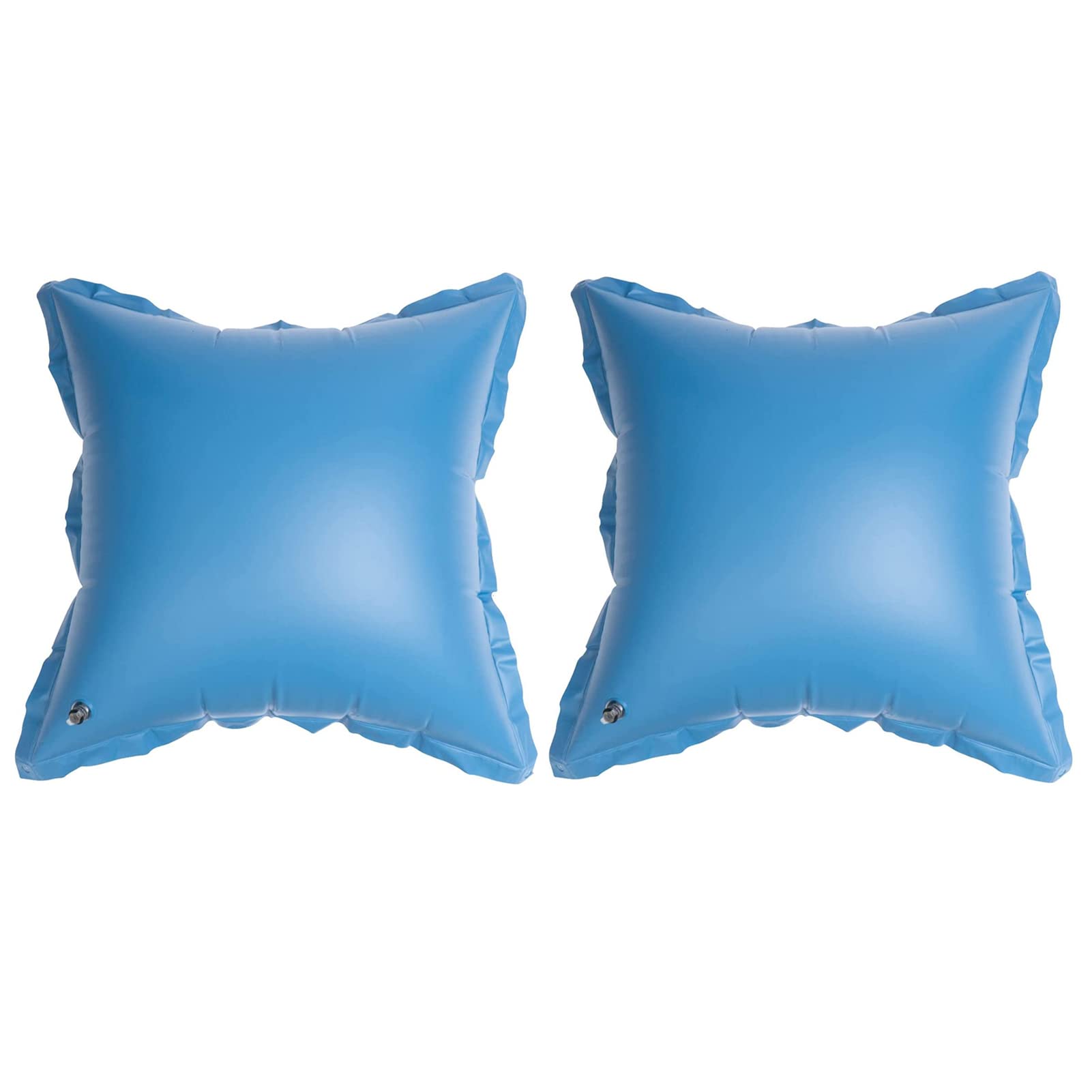 Coussin Gonflable Piscine, Flotteur Hivernage Piscine, Produit Hivernage Piscine, Oreiller De Piscine d'hiver, Bouee Piscine 120 cm, 0.4mm d'épaisseur (Carré, 2 pièce)
