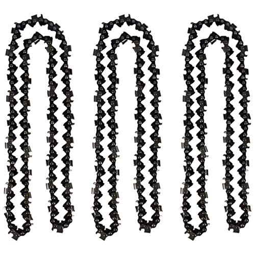 Lot de 3 chaînes 76 maillons pour tronçonneuse