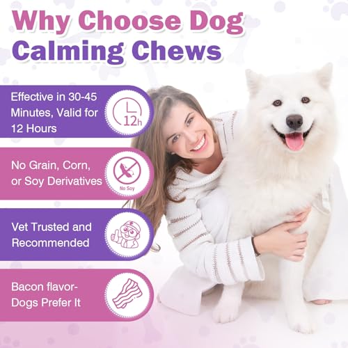 Image of Calming Chews for Dogs 200pc Bacon