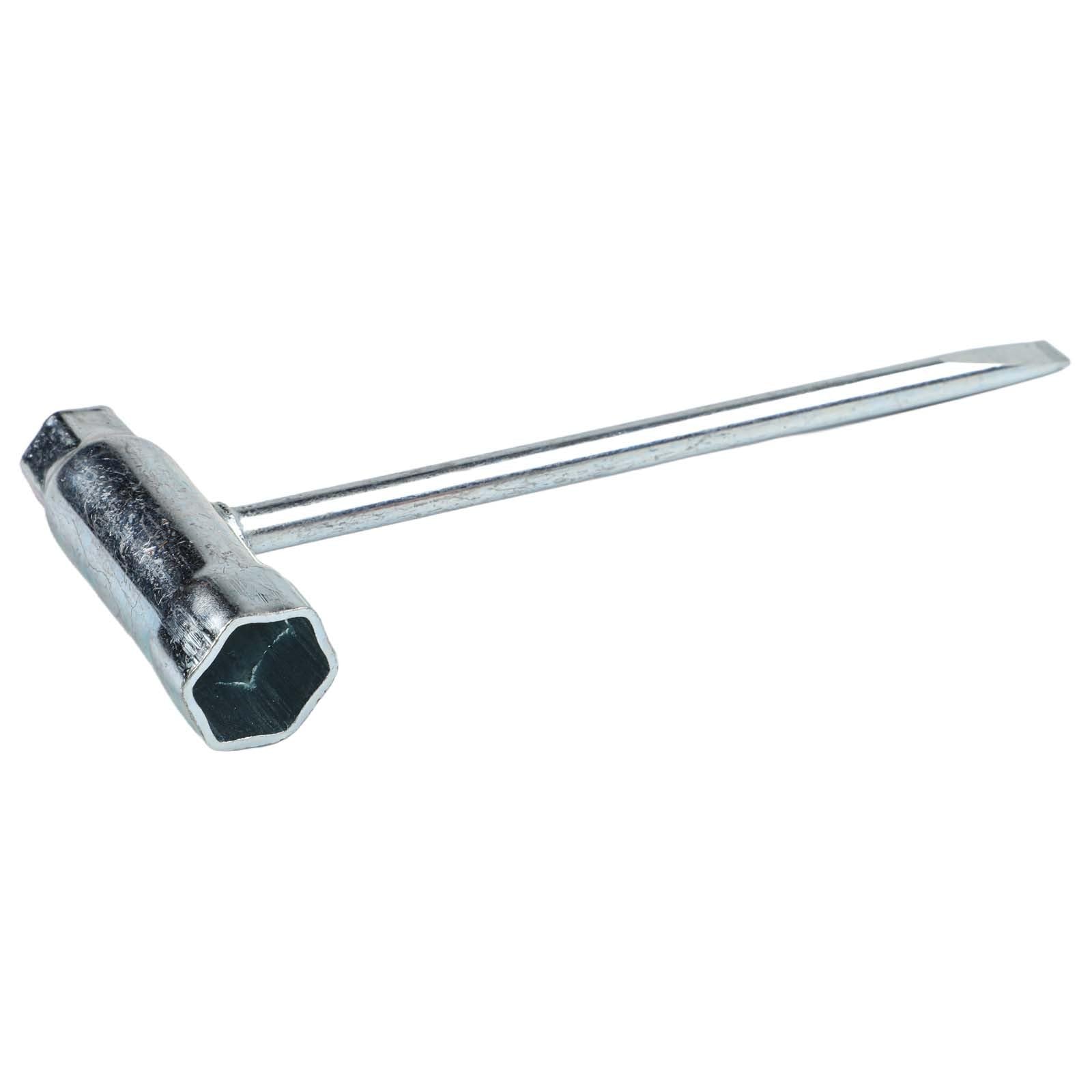 Metall Kupplungsausbau Werkzeug Set für Husqvarna Kettensägen HUS340/345/350/353/445/450/455 - 3-teiliges Schwungrad & Kolbenstopper-Kit, Schwerlaststahl